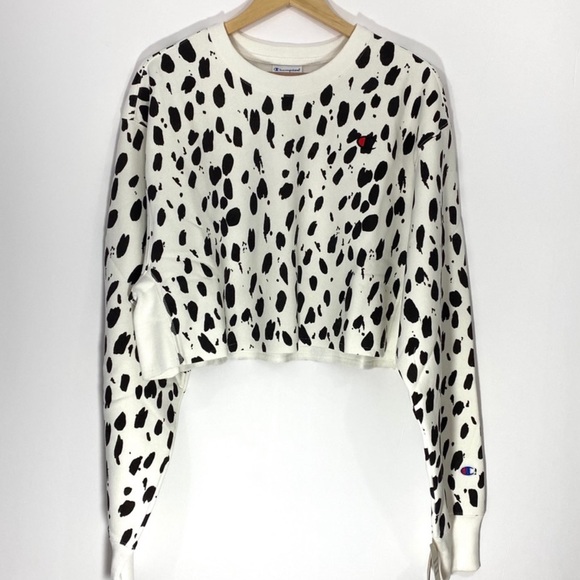 CHAMPION Reverse Weave Animal Print Sweatshirt (size L) - Picture 1 of 8